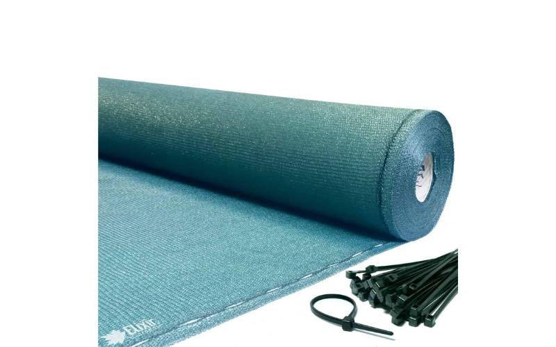 Green shade netting roll