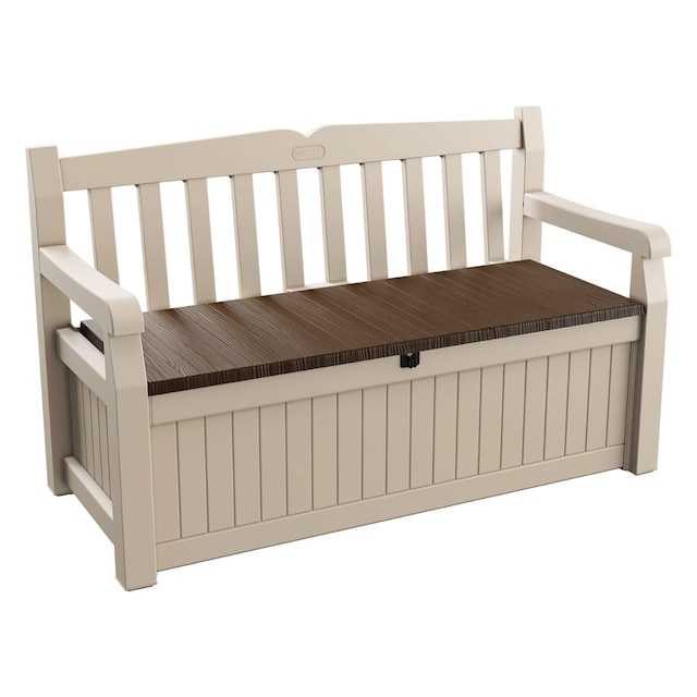 garden storage bench