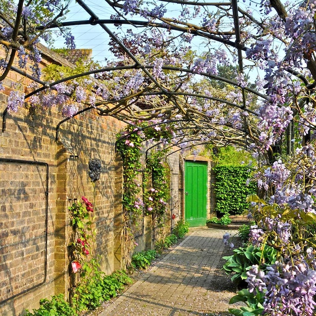Monet wall pergola from Agriframes 