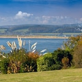 View of the estuary Exe River. 