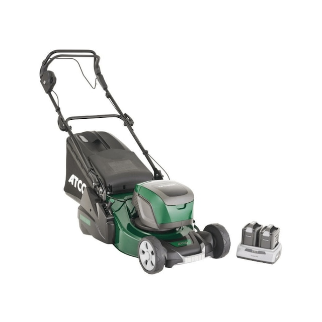 Atco Liner 18S li self-propelled rear roller cordless lawn mower kit