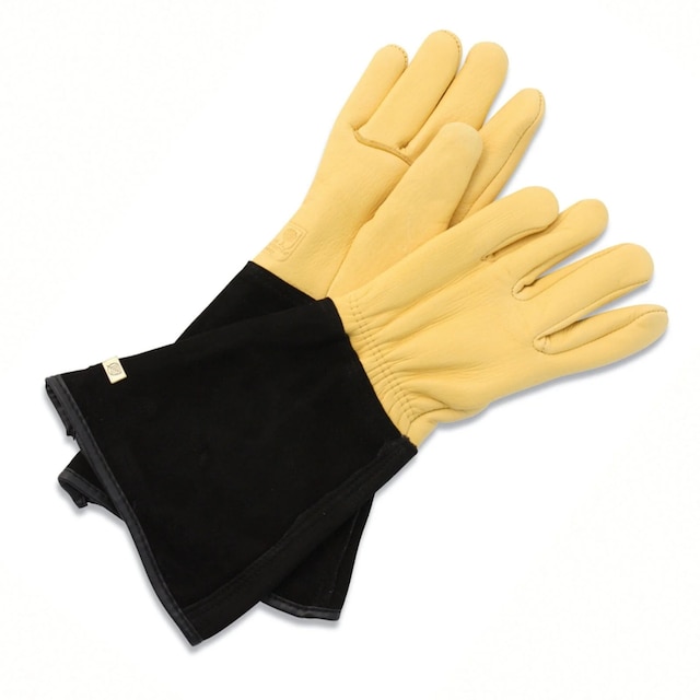 RHS gold leaf tough touch gloves