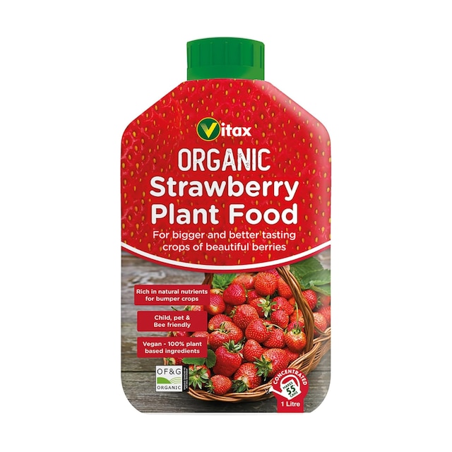Vitax organic strawberry feed liquid fertiliser