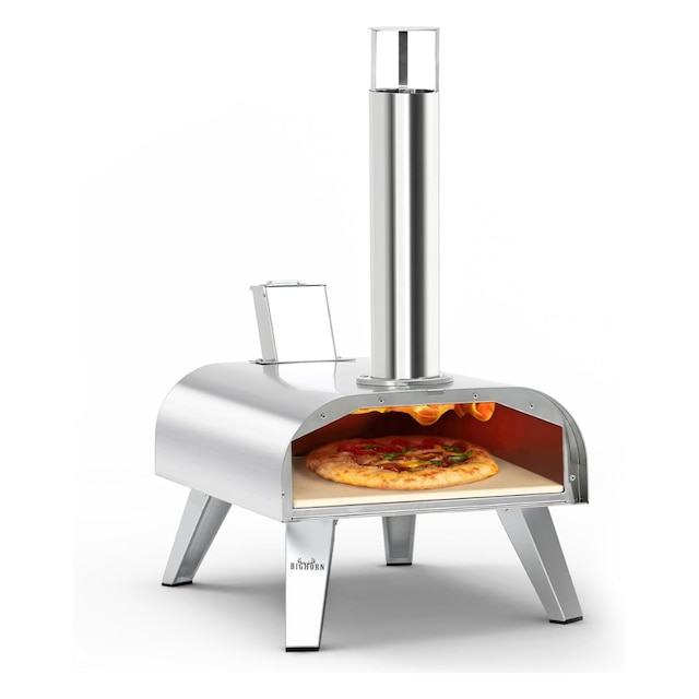 Big Horn wood pellet pizza oven 