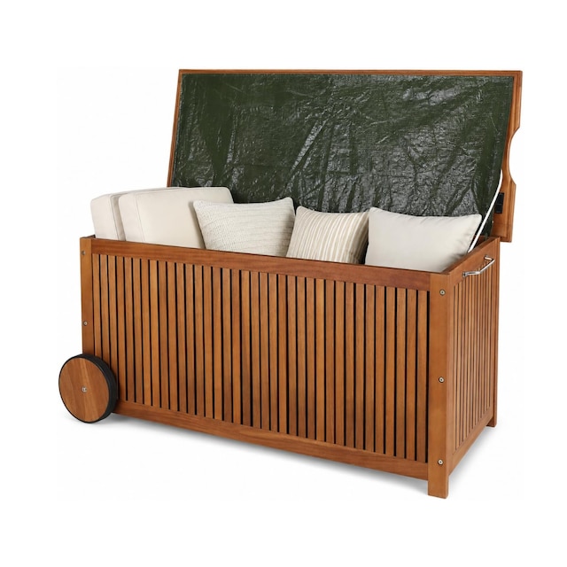 CASARIA® wooden garden storage box 