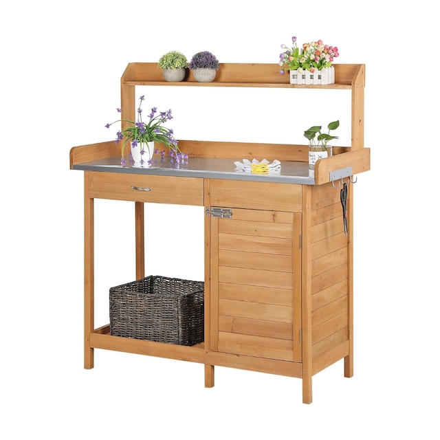 Yaheetech garden potting table 