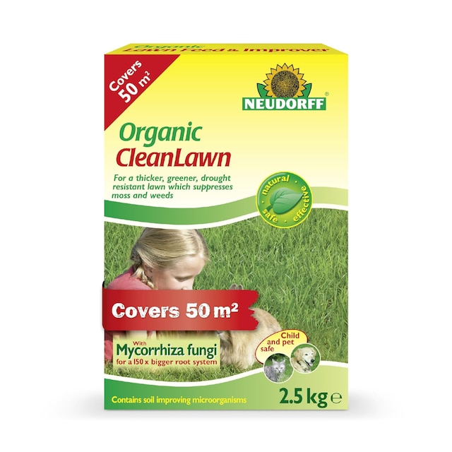 Neudorff organic clean lawn feed