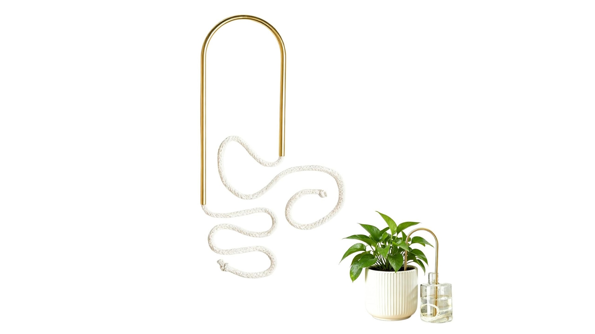 Self-Watering Plant Wick System